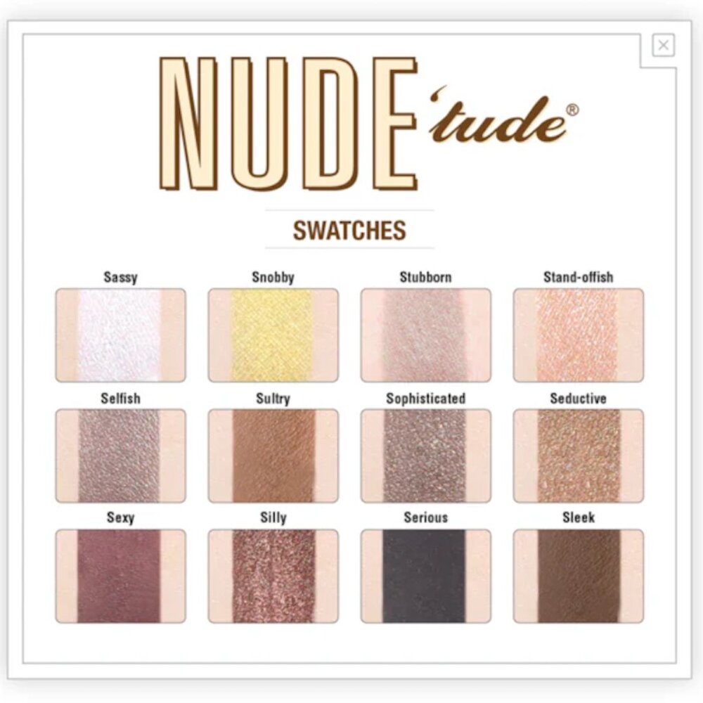 The Balm Cosmetics: Nude 'tude Eyeshadow Palette - Picture 12 of 12